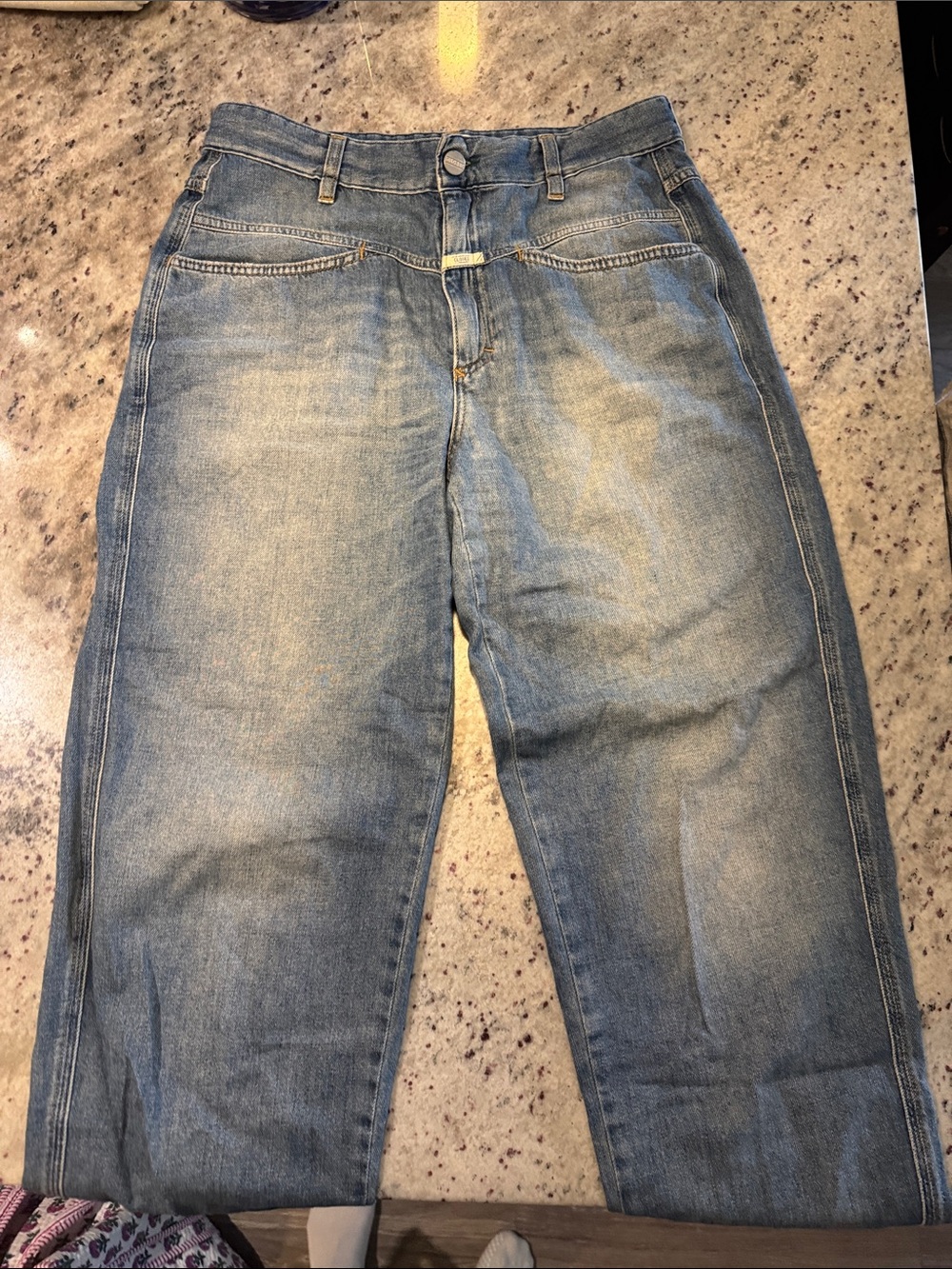 Closed Wide-Leg Jeans in Light Blue Denim